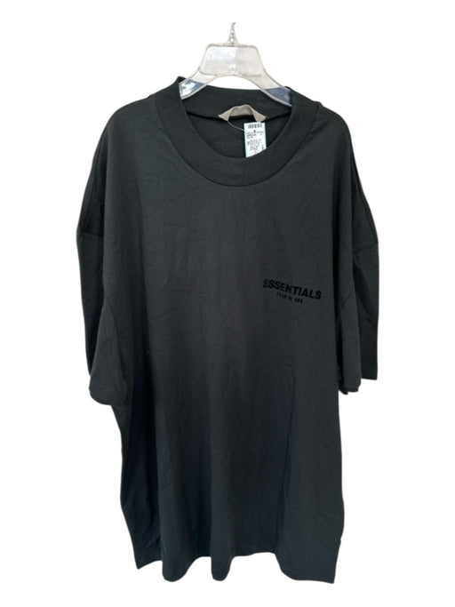 Essentials NWT Size XL Black Cotton Heathered Men's T-Shirt XL