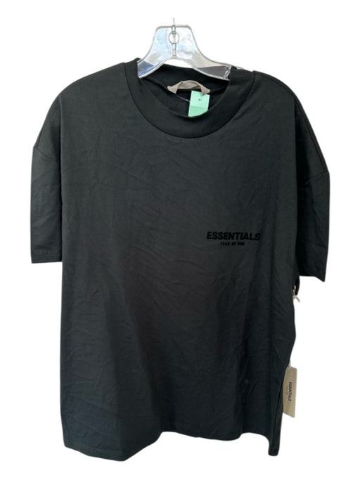 Essentials NWT Size XL Black Cotton Heathered Men's T-Shirt XL