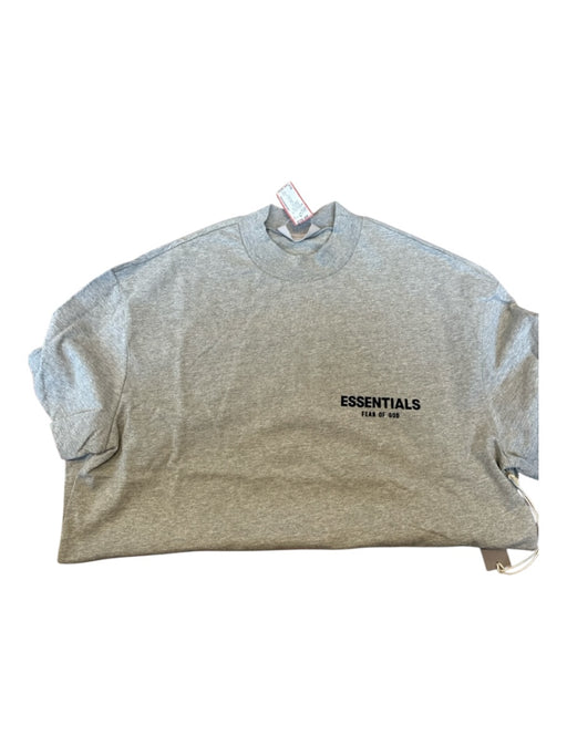 Essentials NWT Size S Gray Cotton logo Heathered Men's T-Shirt Gray / S