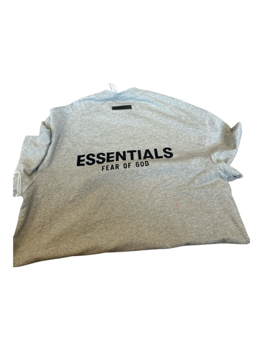 Essentials NWT Size L Gray Cotton logo Heathered Men's T-Shirt Gray / L