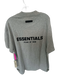 Essentials NWT Size XL Dark Gray & Black Cotton Heathered Logo Men's T-Shirt Dark Gray & Black / XL