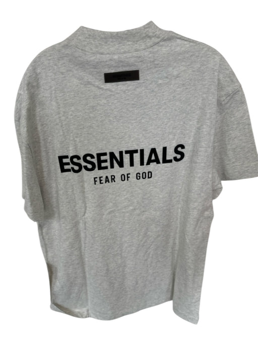 Essentials NWT Size XS Light Gray Cotton logo Heathered Men's T-Shirt Light Gray / XS