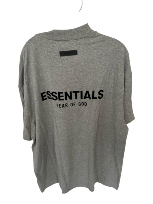 Essentials NWT Size XL Dark Gray Cotton logo Heathered Men's T-Shirt Dark Gray / XL