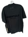 Essentials NWT Size XS Black Cotton logo Heathered Men's T-Shirt Black / XS