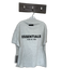 Essentials NWT Size XL Light Gray & Black Cotton logo Heathered Men's T-Shirt Light Gray & Black / XL
