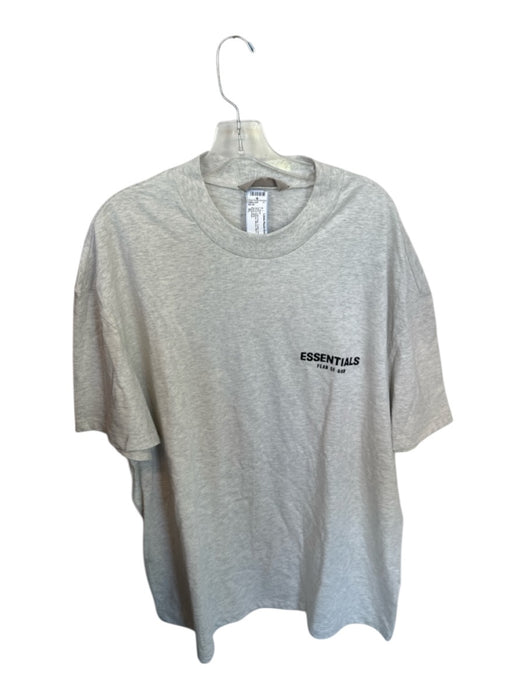 Essentials NWT Size XL Light Gray Cotton Heathered Men's T-Shirt Light Gray / XL