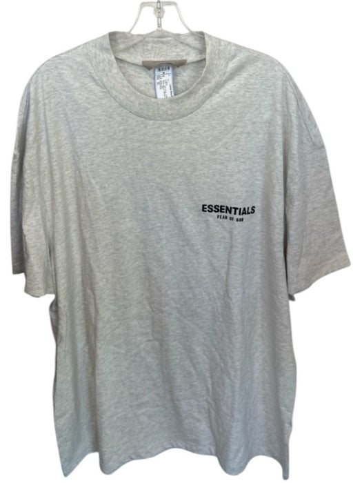 Essentials NWT Size XL Light Gray Cotton Heathered Men's T-Shirt Light Gray / XL