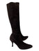 Stuart Weitzman Shoe Size 7.5 Brown Suede Pump Knee High Pointed Toe Boots Brown / 7.5