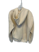 Comfrt Size M Cream Cotton Blend Kangaroo Pocket Athletic Hoodie Cream / M