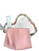 Pink & White Canvas Logo Chain Strap shoulder bag Bag Pink & White / S