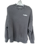 Elwood Size M Gray Cotton Graphic Crew Neck Athletic Sweatshirt Gray / M