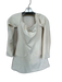 Peppermayo Size 4 Ivory Polyester Off Shoulder Long Sleeve Buttons Dress Ivory / 4