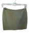 Showpo Size 4 Sage green Polyester Blend Back Zip Mini Skirt Sage green / 4