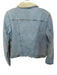 Levi's Size S Light Wash & White Cotton Faux Shearling lined Denim Jacket Light Wash & White / S