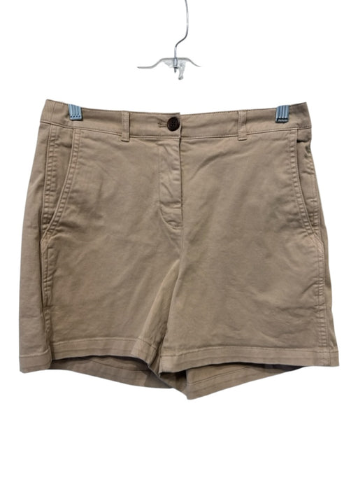 J. Crew Size XS Khaki Beige Cotton Blend High Rise Side Pockets Mini Shorts Khaki Beige / XS