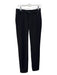 Emporio Armani Size 28 Black Polyester star Mid Rise Pants Black / 28