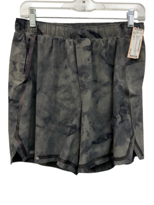 Lululemon Size M Gray Nylon All Over Print Men's Shorts Gray / M