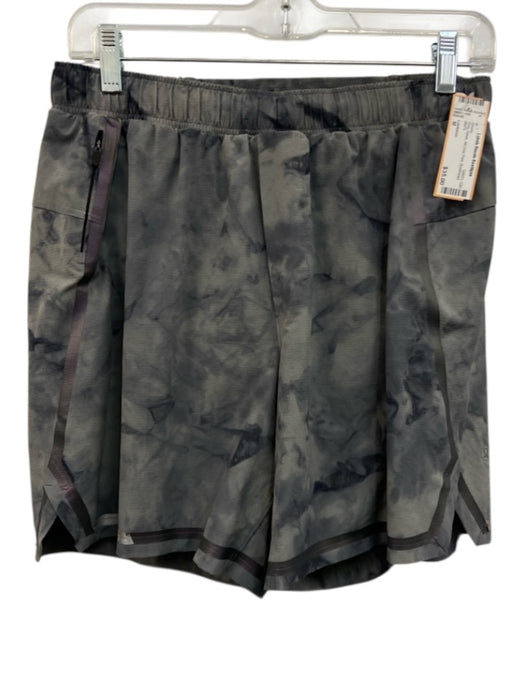 Lululemon Size M Gray Nylon All Over Print Men's Shorts Gray / M