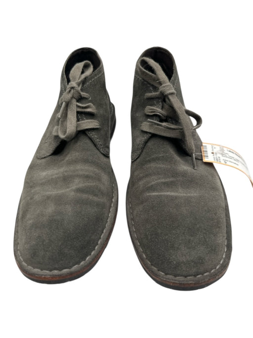 John Varvatos Shoe Size 9 Gray Suede Solid Chukka Men's Shoes Gray / 9