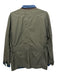 Peter Millar Size M Olive Synthetic Solid Zip UP Button up Men's Jacket Olive / M