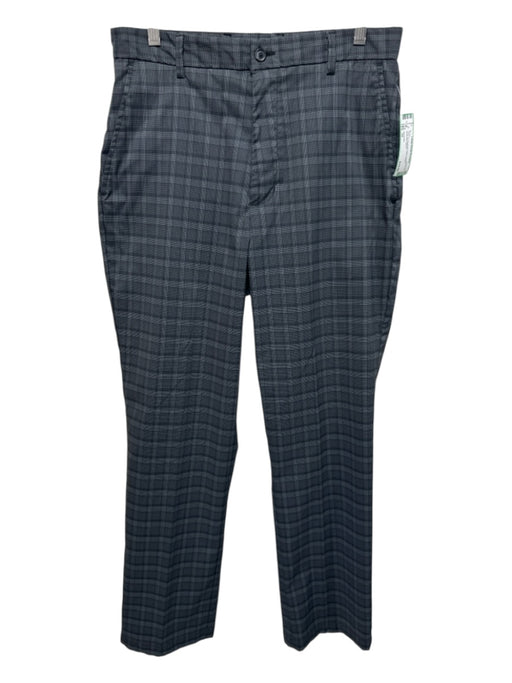 Slazenger Size 32 Gray Synthetic Plaid Khakis Men's Pants Gray / 32