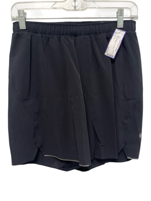 Lululemon Size S Black Synthetic Solid Athletic Men's Shorts Black / S