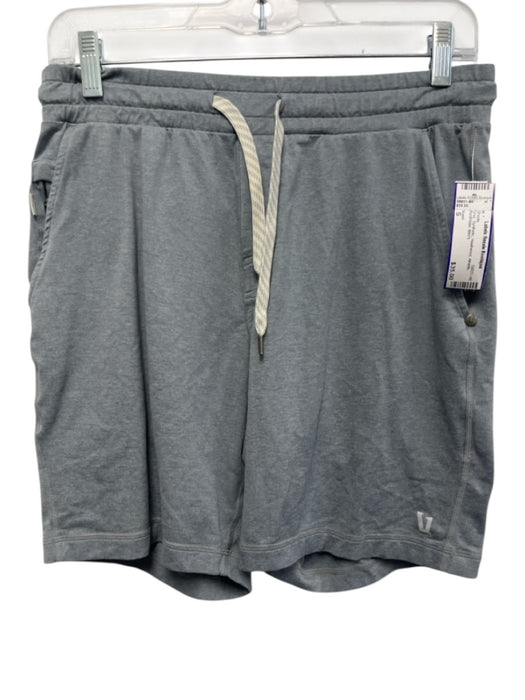 Vuori Size S Gray Synthetic Heathered Athletic Men's Shorts Gray / S