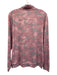 Johnnie O NWT Size M Pink Synthetic Camo Athletic Quarter Zip Long Sleeve Shirt Pink / M