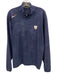RLX Size Est M Navy Synthetic Camo Athletic Quarter Zip Men's Long Sleeve Shirt Navy / Est M