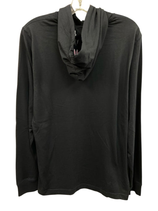 Psycho Bunny NWT Size 5 Black Cotton Solid Hoodie Men's Jacket Black / 5