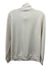 Soyaconcept Size M Cream Modal Blend Long Sleeve Zip Up turtle neck Sweater Cream / M
