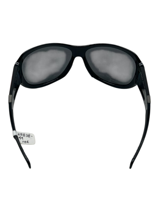 Prada Black Acetate Tinted Sport Sunglasses Black