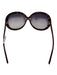 Tom Ford Brown & Lavender Acetate Marbled Gradient Round Sunglasses Brown & Lavender
