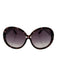Tom Ford Brown & Lavender Acetate Marbled Gradient Round Sunglasses Brown & Lavender