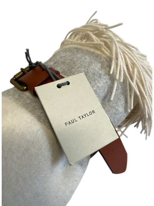 Paul Taylor NWT Gray & White Wool Plaid Men's Accessories Gray & White