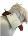 Paul Taylor NWT Gray & White Wool Plaid Men's Accessories Gray & White