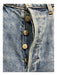 Denim Forum Size 30 Light Wash Cotton High Rise Straight Button Fly Jeans Light Wash / 30