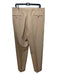 Polo Size est 38 Beige Wool Blend Solid Pleats Dress Men's Pants est 38