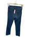 Mother Size 26 Black & Cream Cotton Blend High Waist Boot Cut Side Stripes Jeans Black & Cream / 26