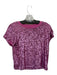 Elliott Lauren Size XS Pink Sequin Short Sleeve Top Pink / XS