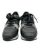 Longchamp Shoe Size 40 Black, Gray & Multi Wool Leather trim Laces Sneakers Black, Gray & Multi / 40