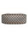 Louis Vuitton White & Blue Print Coated Canvas Damier Azur Leather Straps Bag White & Blue Print