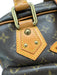 Louis Vuitton Brown Print Coated Canvas Monogram GHW Pockets Bag Brown Print