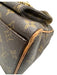 Louis Vuitton Brown Print Coated Canvas Monogram GHW Pockets Bag Brown Print