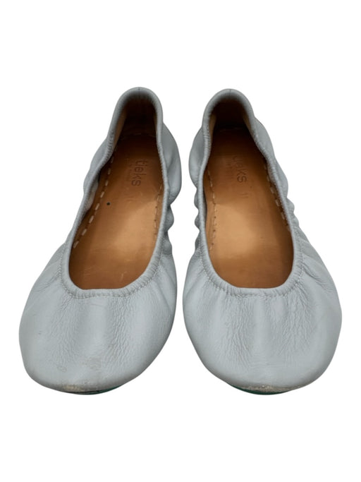 Tieks Shoe Size 11 Grey Leather Ballet Flat Flats Grey / 11