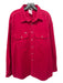 Carhartt Size Est XL Red Cotton Blend Solid Front Pocket Men's Long Sleeve Shirt Est XL