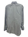 Sid Mashburn AS IS Size Est M Light blue Cotton Blend Solid Long Sleeve Shirt Est M