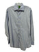 Sid Mashburn AS IS Size Est M Light blue Cotton Blend Solid Long Sleeve Shirt Est M