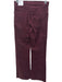 MNG Size 2 Burgundy Red Cotton Blend Corduroy Solid High Rise Flare Pants Burgundy Red / 2