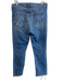 Mother Size 31 Light Wash Cotton Mid Rise Distressed 5 Pocket Straight Leg Jeans Light Wash / 31